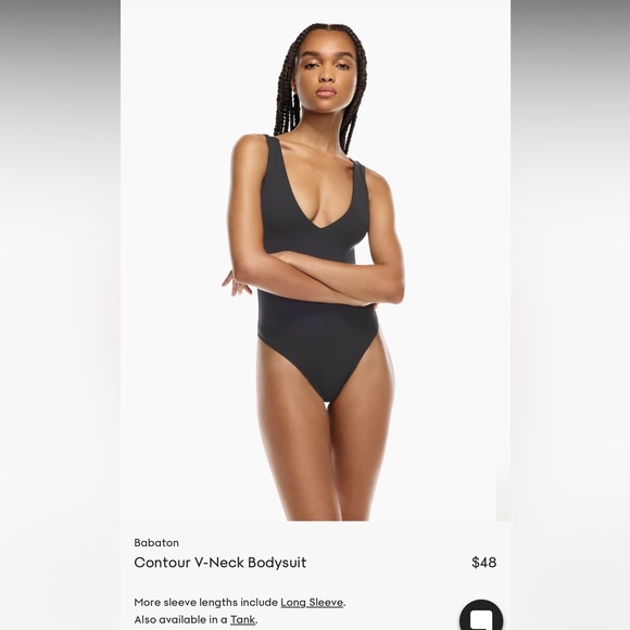 Babaton Tops - Contour plunge bodysuit